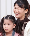 太郎くん（6歳）、花ちゃん（1歳）
